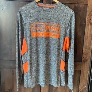 Men’s UnderArmour Heatgear “fish” shirt (loose fit)